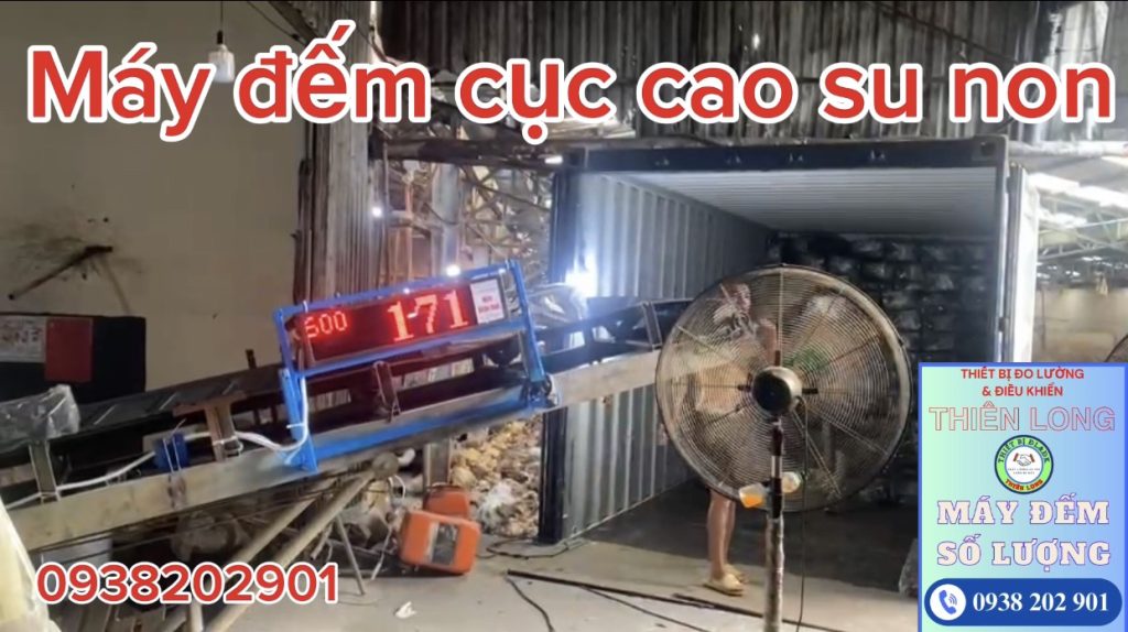 đếm cục cao su